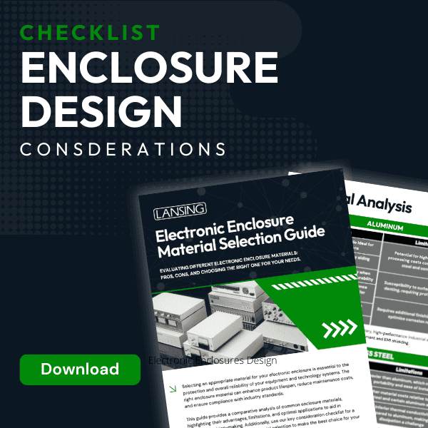 Electronic Enclosure Design Considerations Graphic