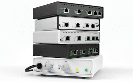 An image of a generated stack of enclosures that are all different,, highlighting the Benefits of Enclosure Production Repeatability