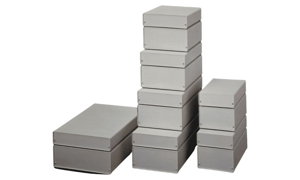 Aluminum electronic instrument enclosure - MicroPak